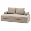 Sofa Rozkładana Beżowa 200 cm